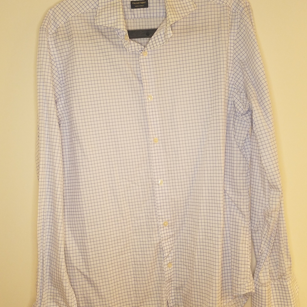 Massimo dutti nice clean dress shirt 100%cotton - Picture 4 of 6
